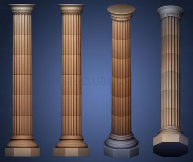 3D model Columns Collection6 (STL)